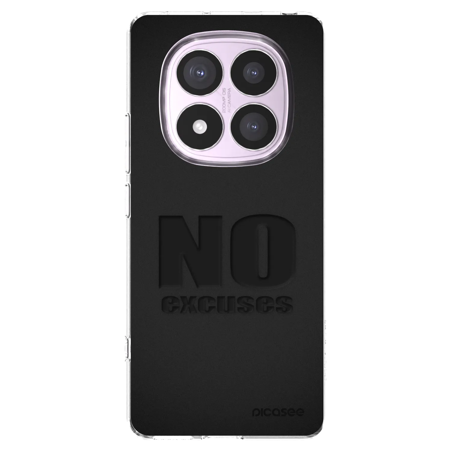 Picasee husă transparentă din silicon pentru Xiaomi Redmi Note 14 Pro 5G - No Excuses