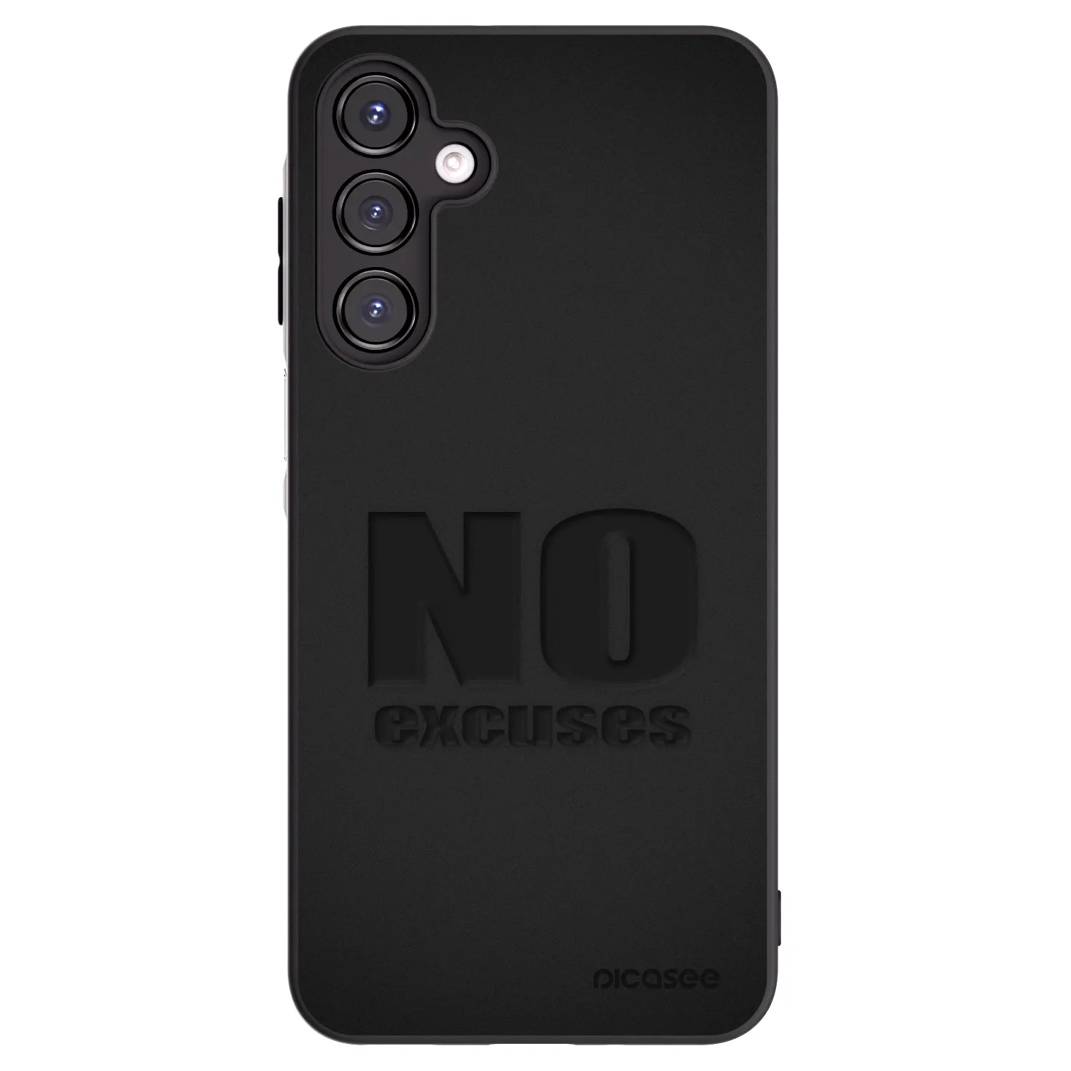 Picasee husă neagră din silicon pentru Samsung Galaxy A16 5G - No Excuses