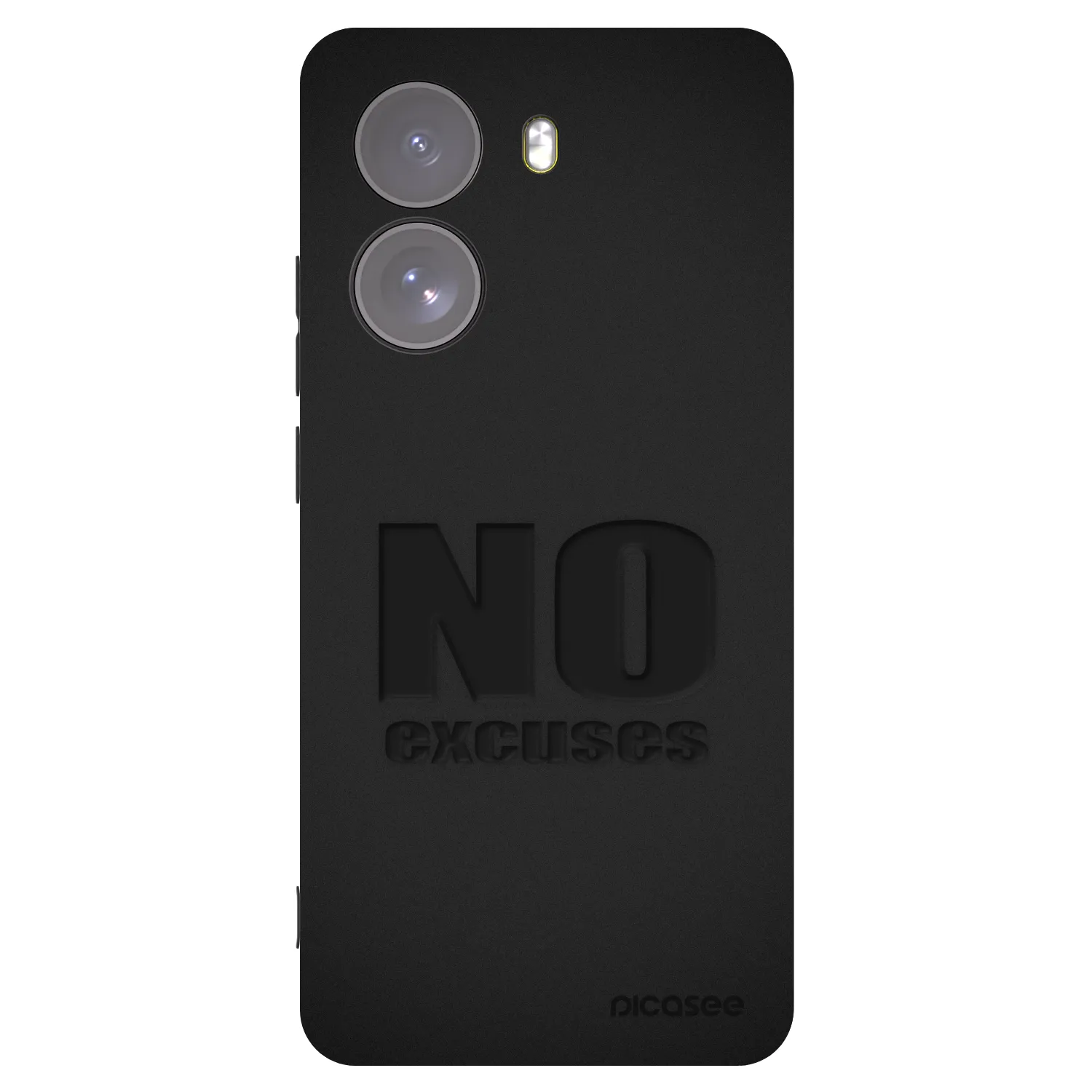 Picasee husă neagră din silicon pentru Xiaomi Poco X7 - No Excuses