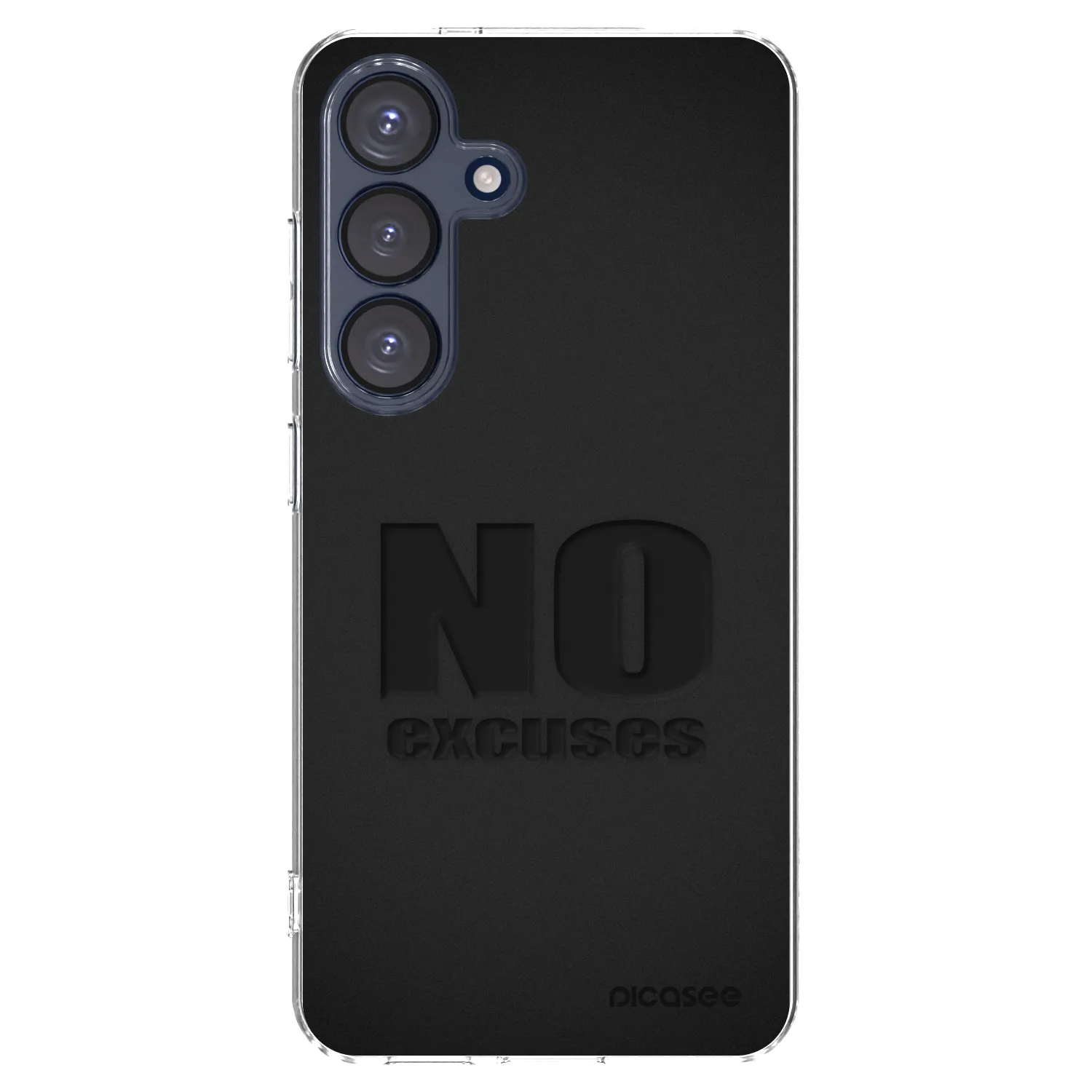 Picasee husă transparentă din silicon pentru Samsung Galaxy S25 5G - No Excuses