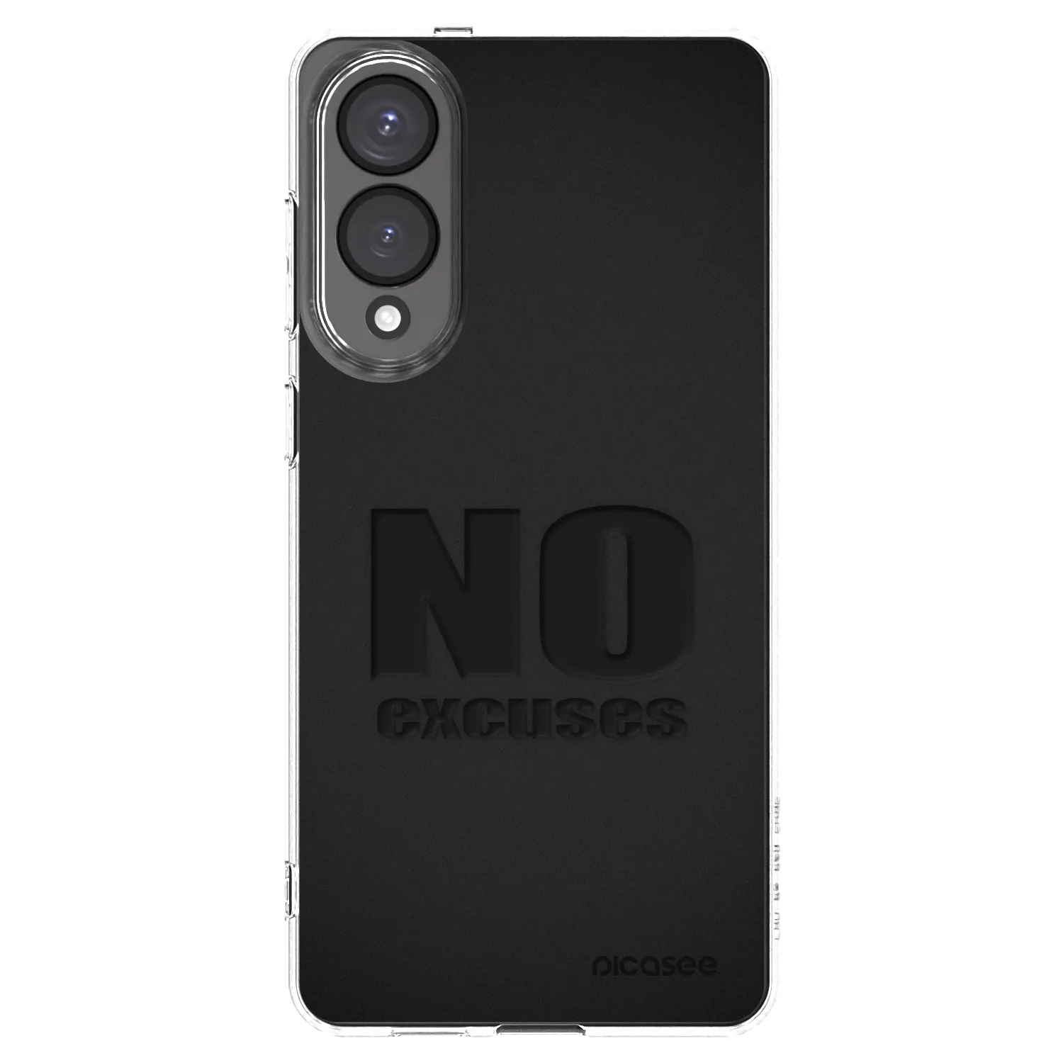 Picasee husă transparentă din silicon pentru Samsung Galaxy S25 Edge 5G - No Excuses