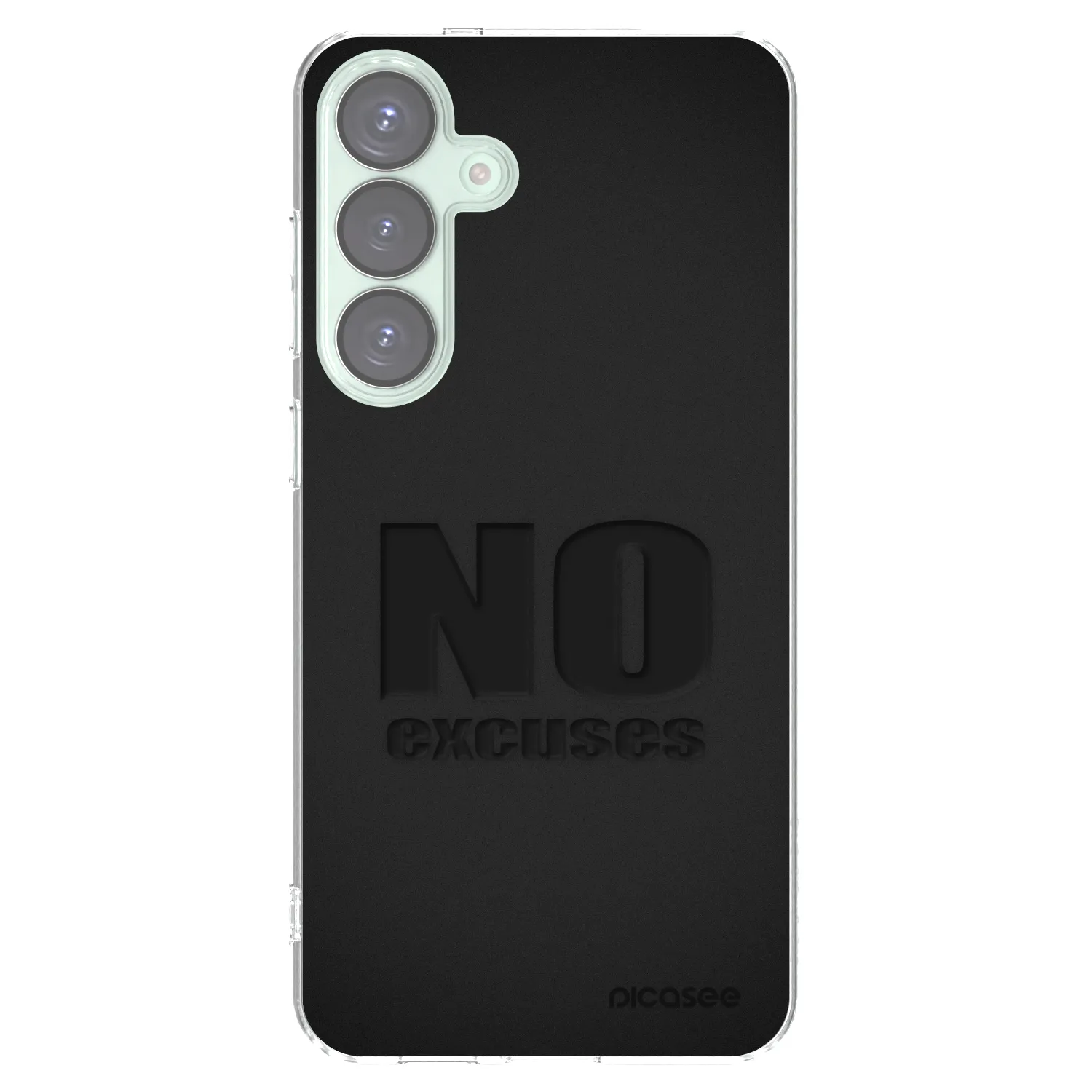 Picasee husă transparentă din silicon pentru Samsung Galaxy S25+ 5G - No Excuses