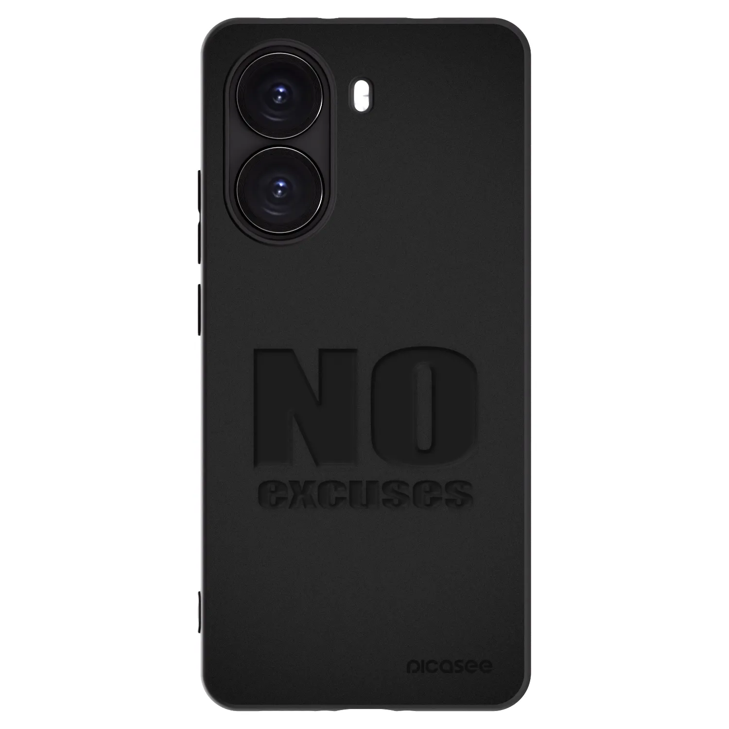 Picasee husă neagră din silicon pentru Xiaomi Poco X7 Pro 5G - No Excuses