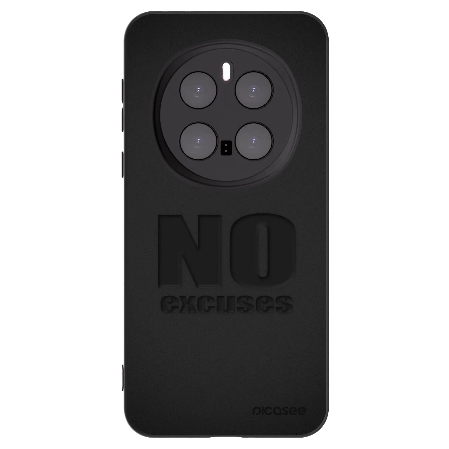 Picasee husă neagră din silicon pentru Honor Magic7 Pro 5G - No Excuses