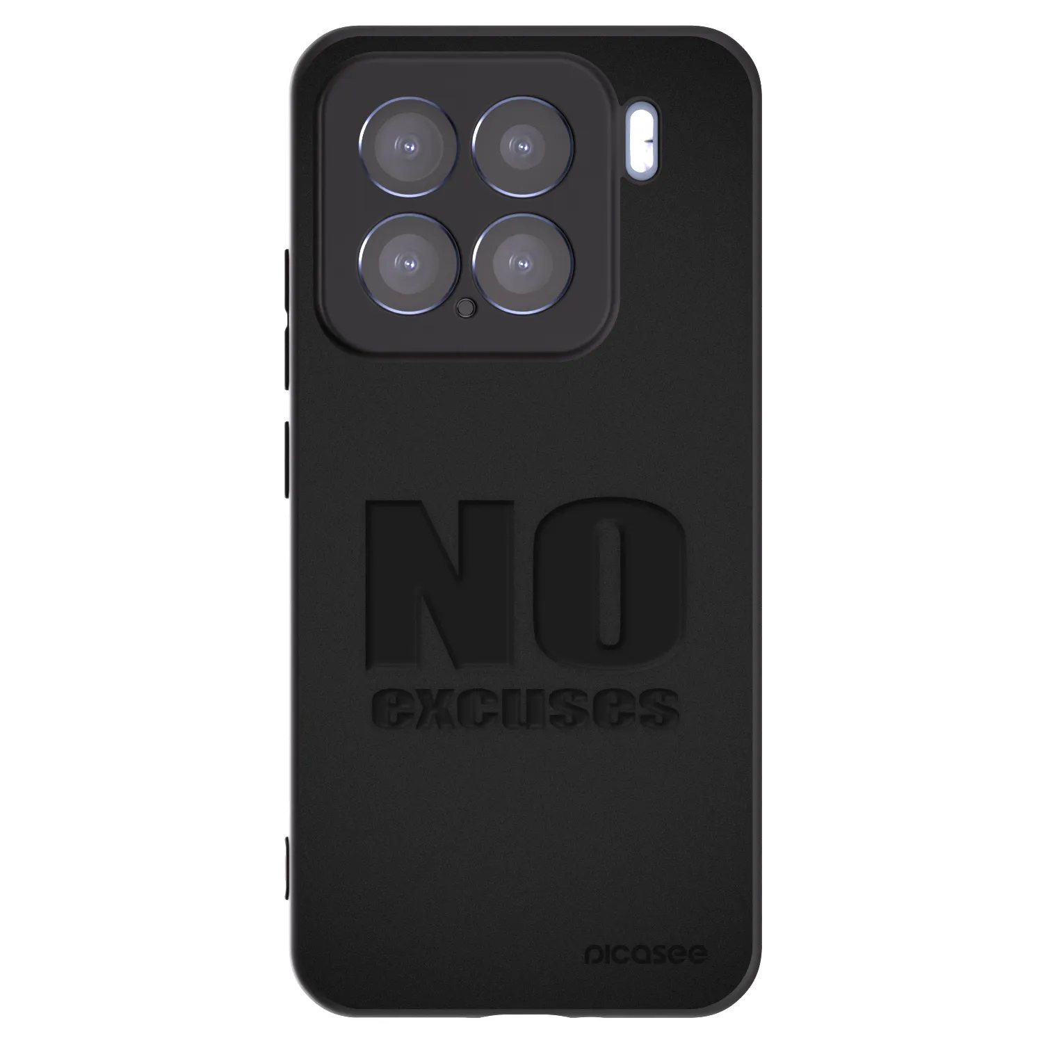 Picasee husă neagră din silicon pentru Xiaomi 15 - No Excuses