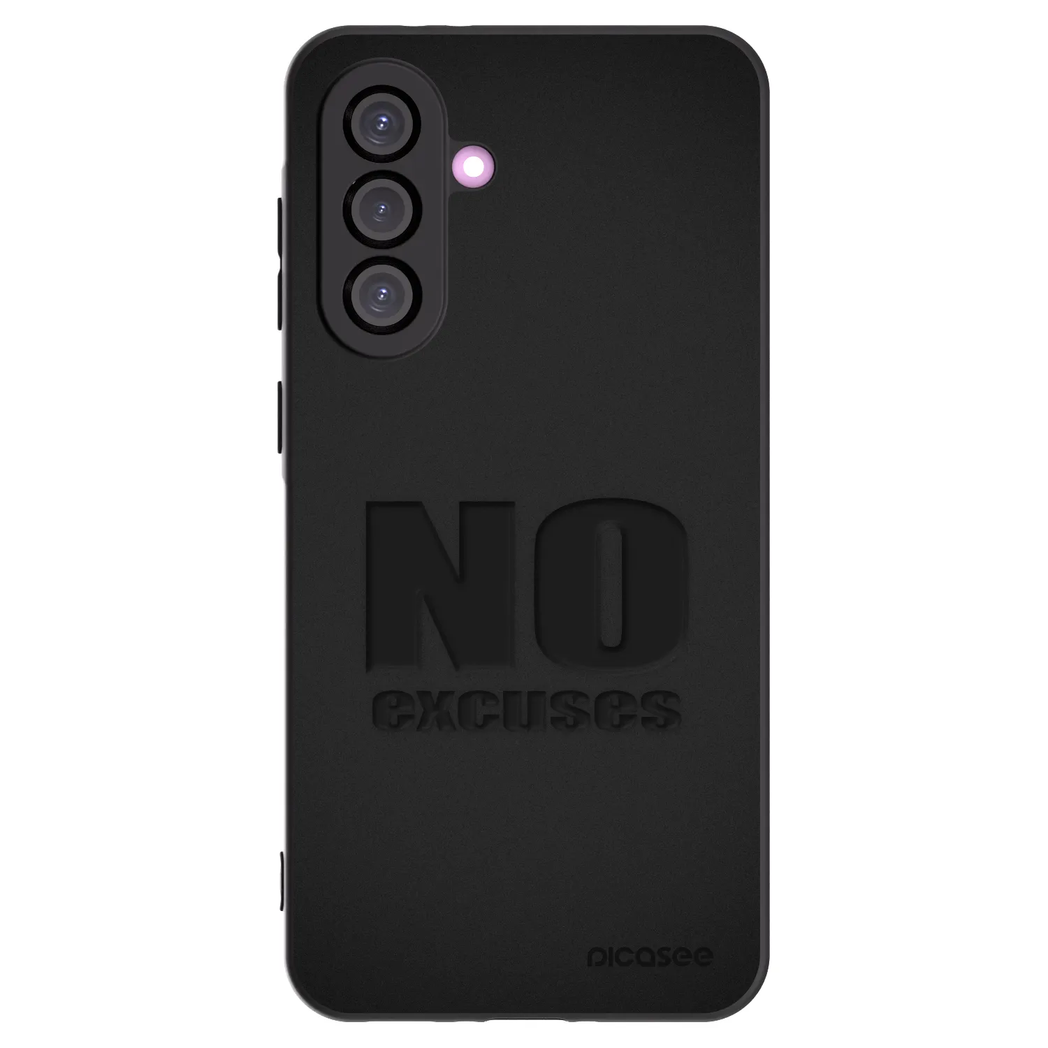 Picasee husă neagră din silicon pentru Samsung Galaxy A36 5G - No Excuses