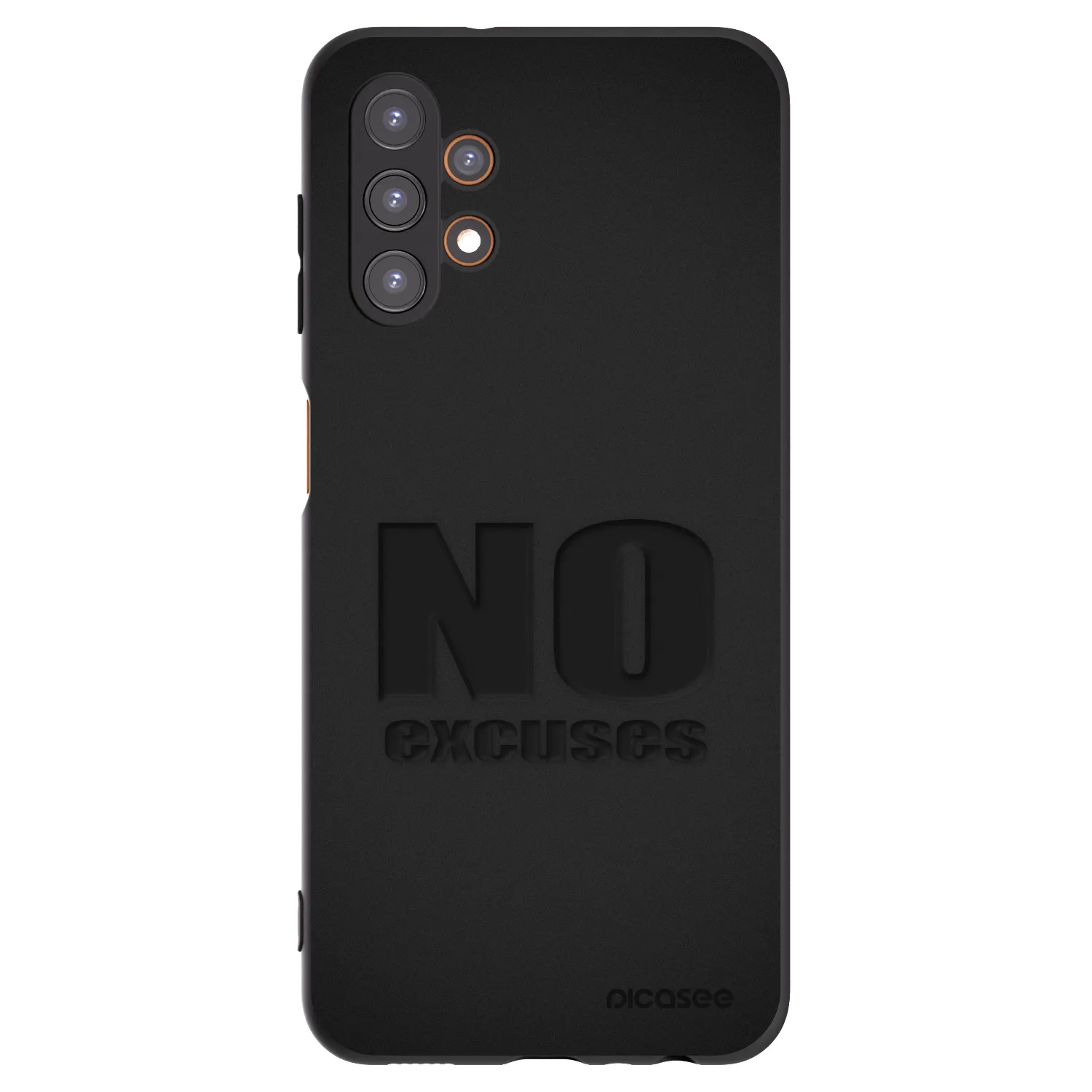 Picasee husă neagră din silicon pentru Samsung Galaxy A13 5G - No Excuses