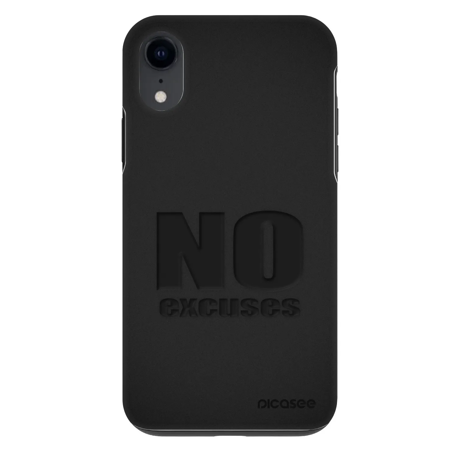 Picasee Fashion Case pentru Apple iPhone XR - No Excuses