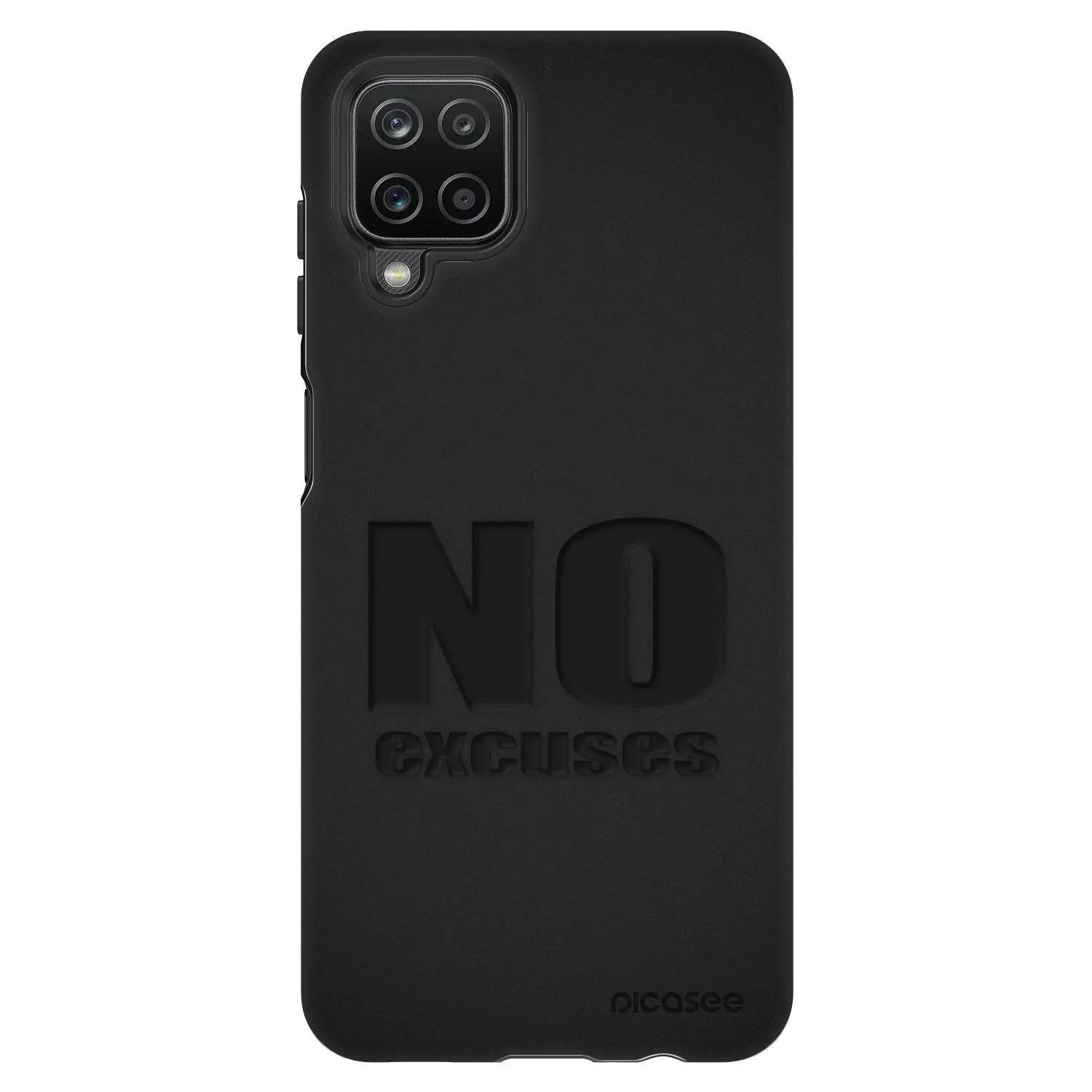 Picasee Fashion Case pentru Samsung Galaxy A12 A125F - No Excuses