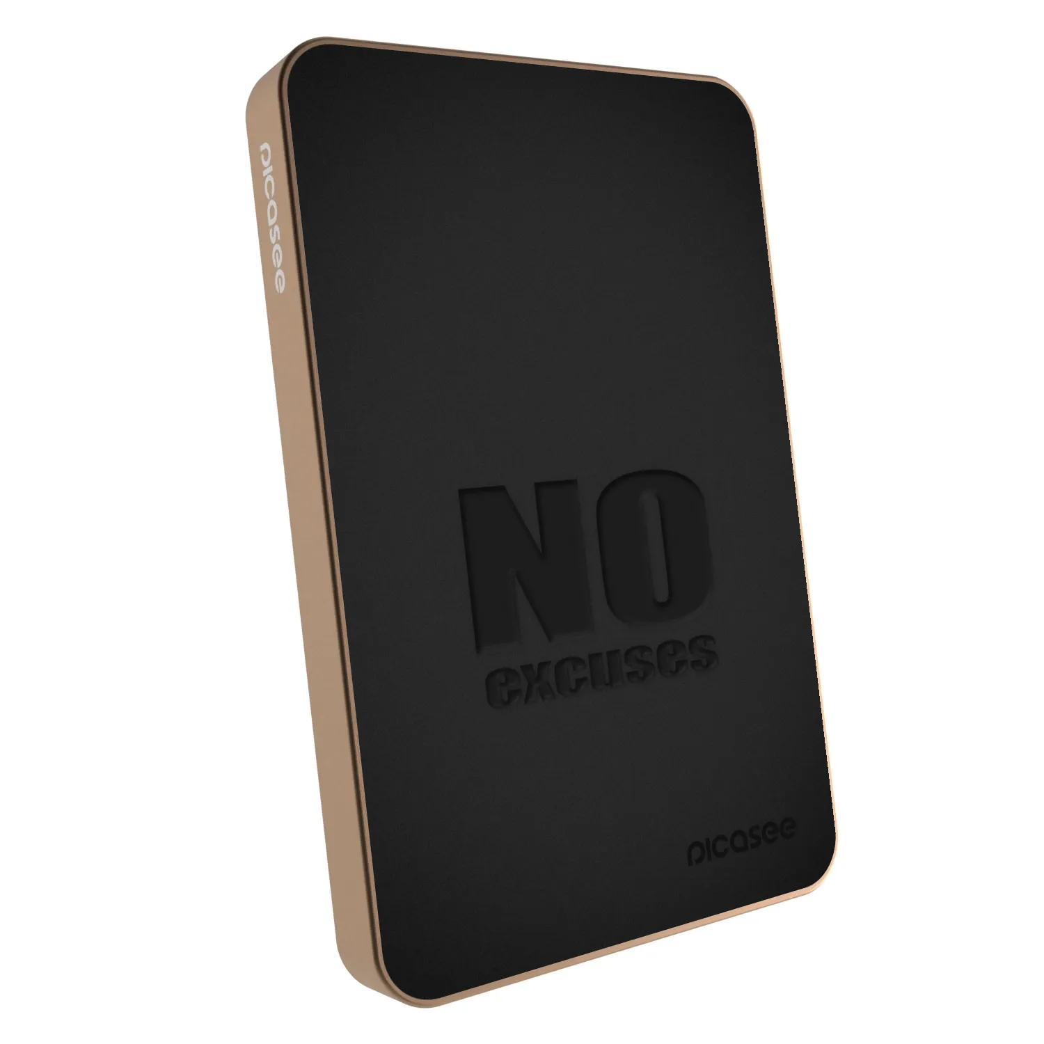 Picasee Powerbank cu MagSafe 5 000 mAh De aur - No Excuses