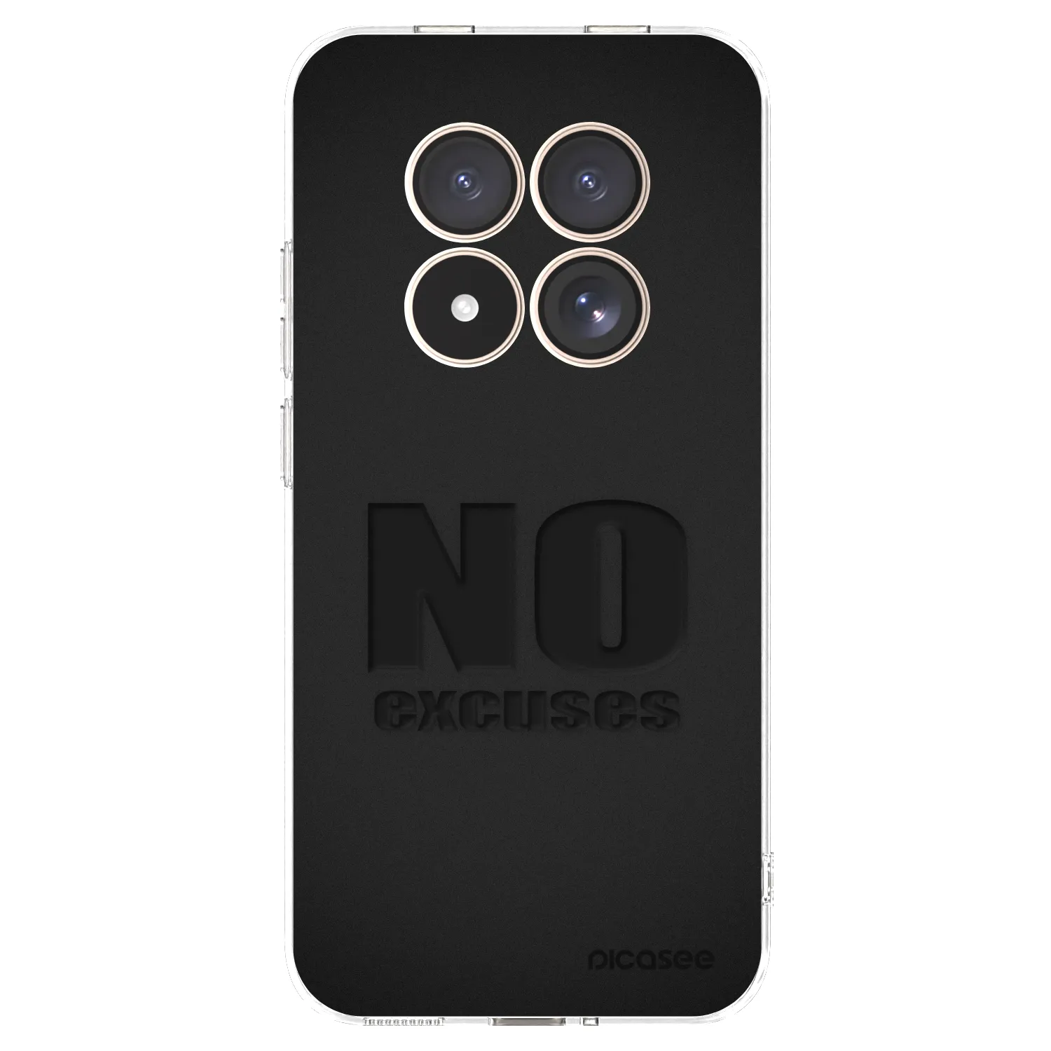 Picasee husă transparentă din silicon pentru Xiaomi Redmi Note 15 Pro 4G - No Excuses