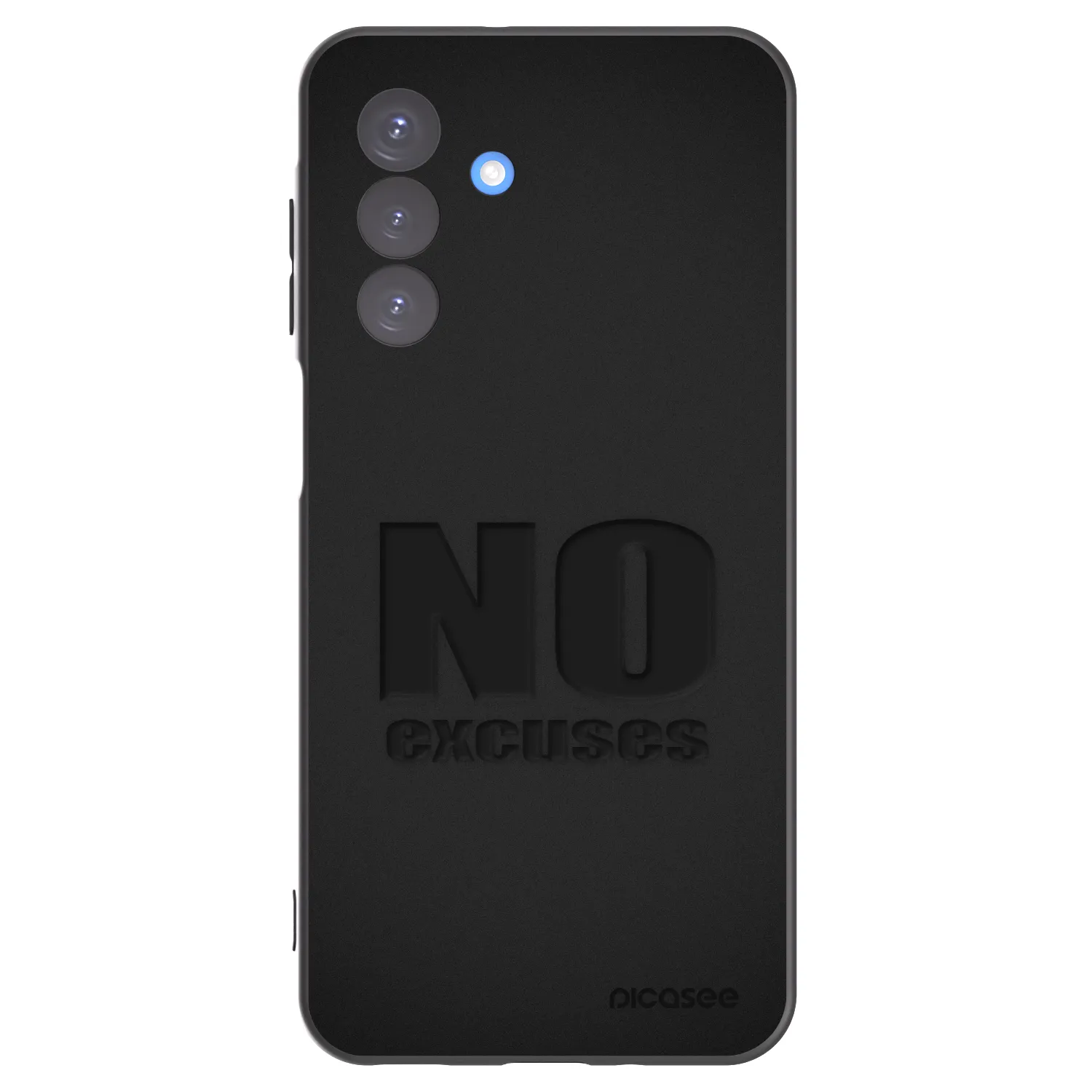 Picasee husă neagră din silicon pentru Samsung Galaxy A17 5G - No Excuses