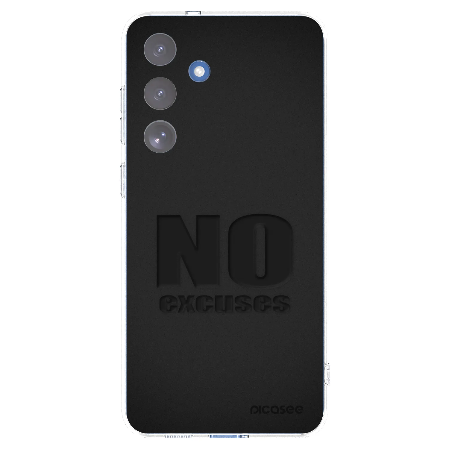 Picasee husă transparentă din silicon pentru Samsung Galaxy S25 FE 5G - No Excuses