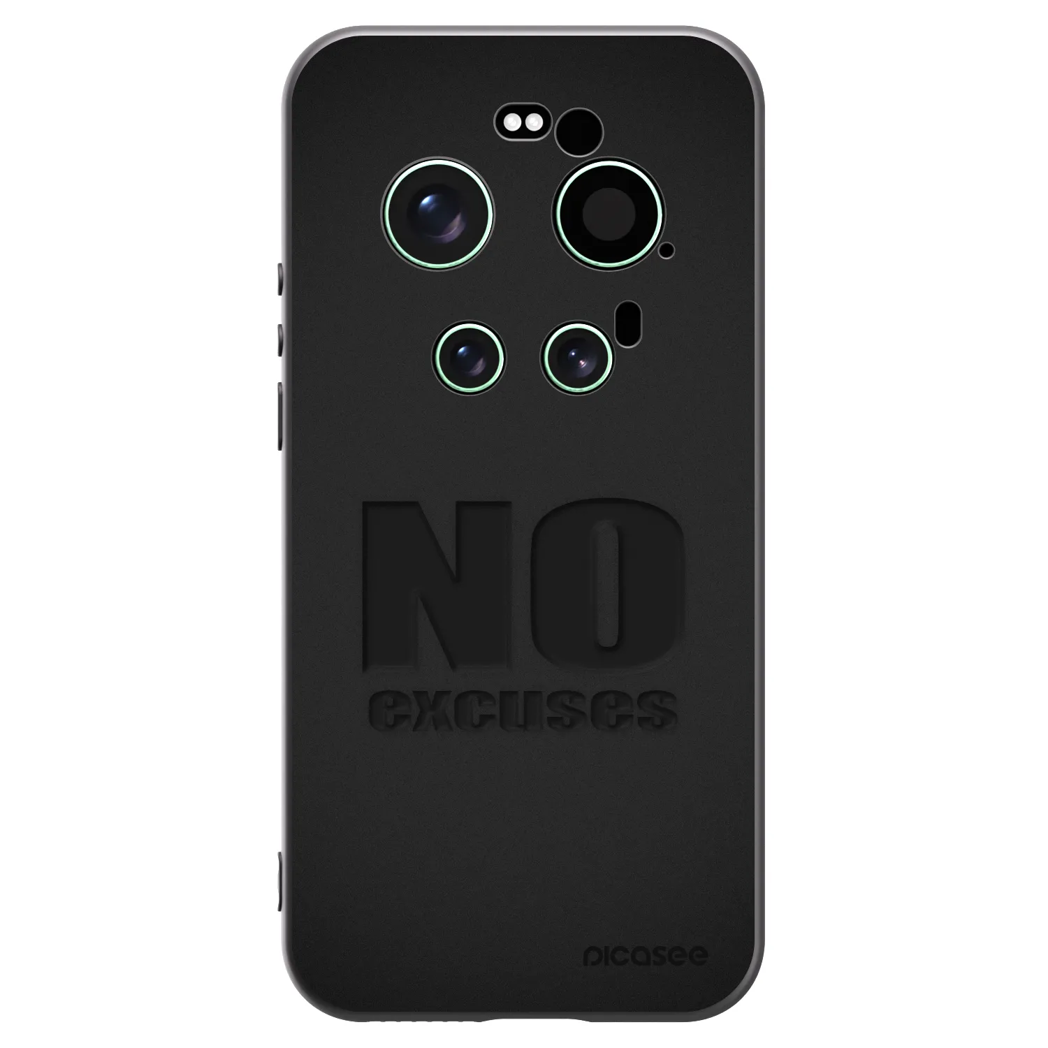 Picasee husă neagră din silicon pentru Xiaomi 17 Ultra - No Excuses