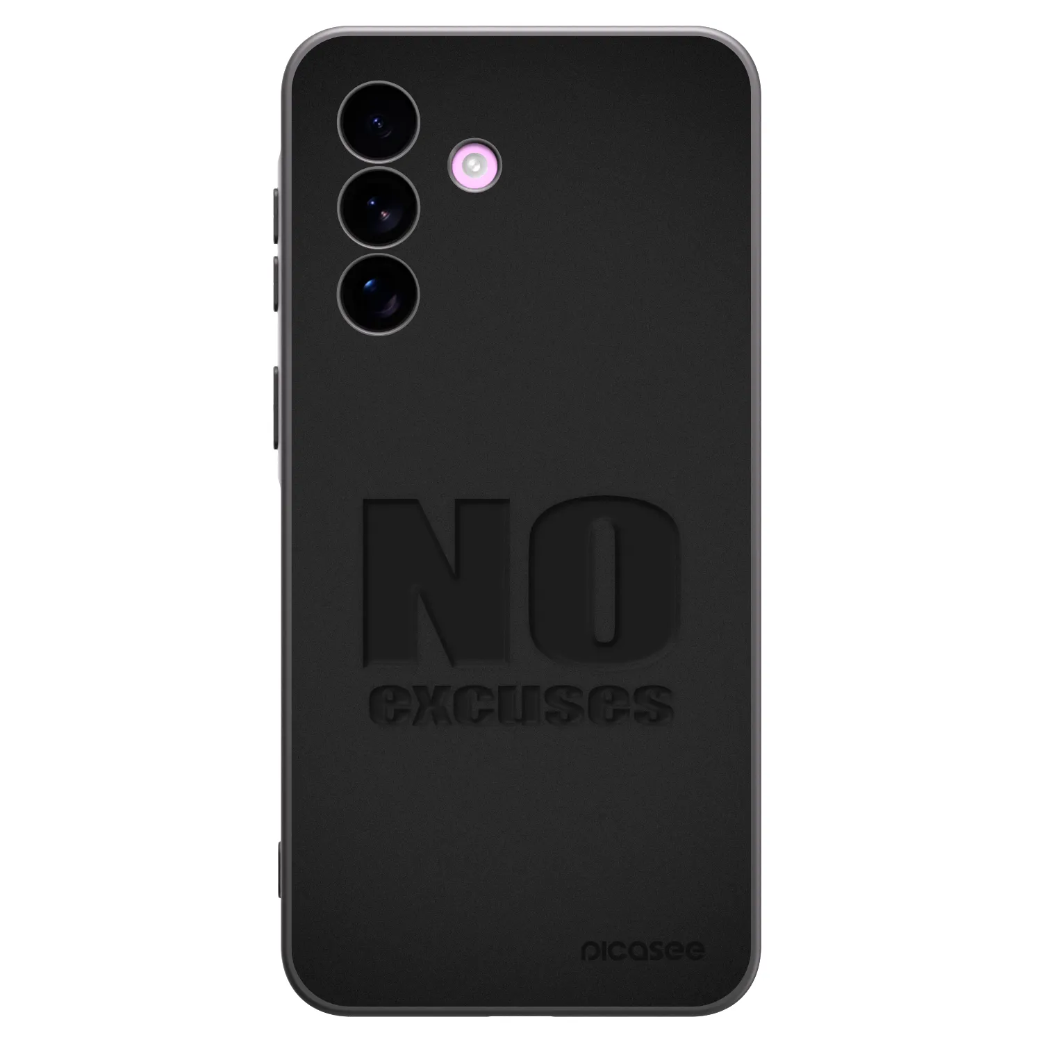 Picasee husă neagră din silicon pentru Samsung Galaxy A57 5G - No Excuses