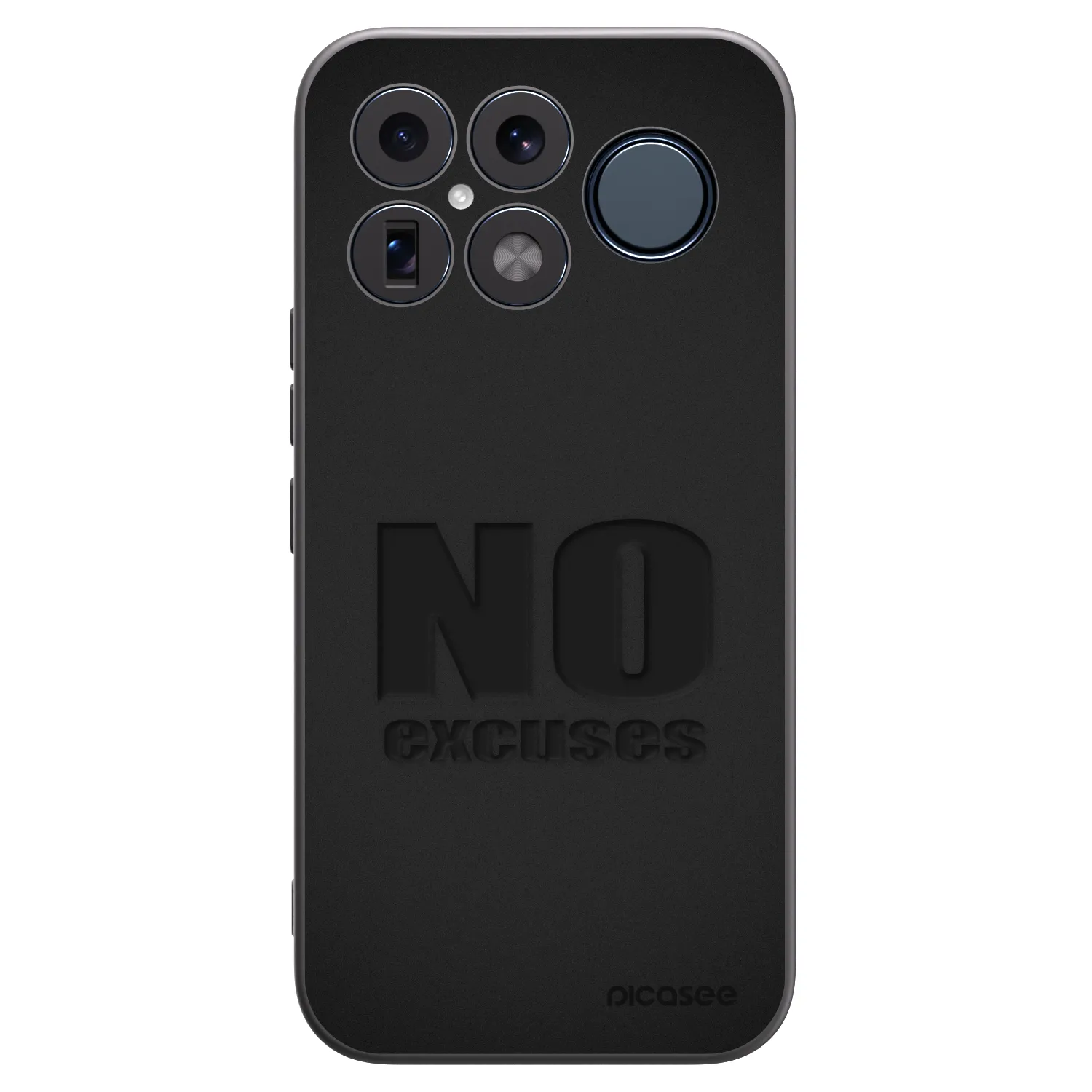 Picasee husă neagră din silicon pentru Xiaomi Poco F8 Ultra - No Excuses