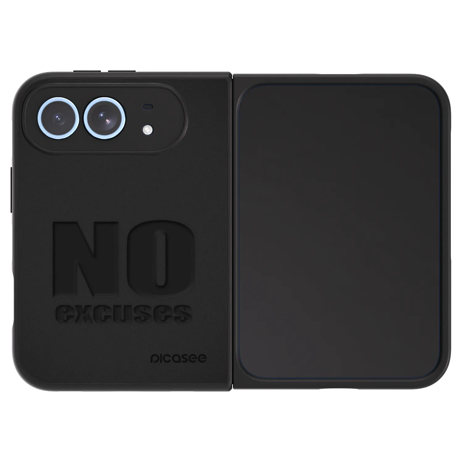 Picasee ULTIMATE CASE pentru Apple iPhone Duo - No Excuses