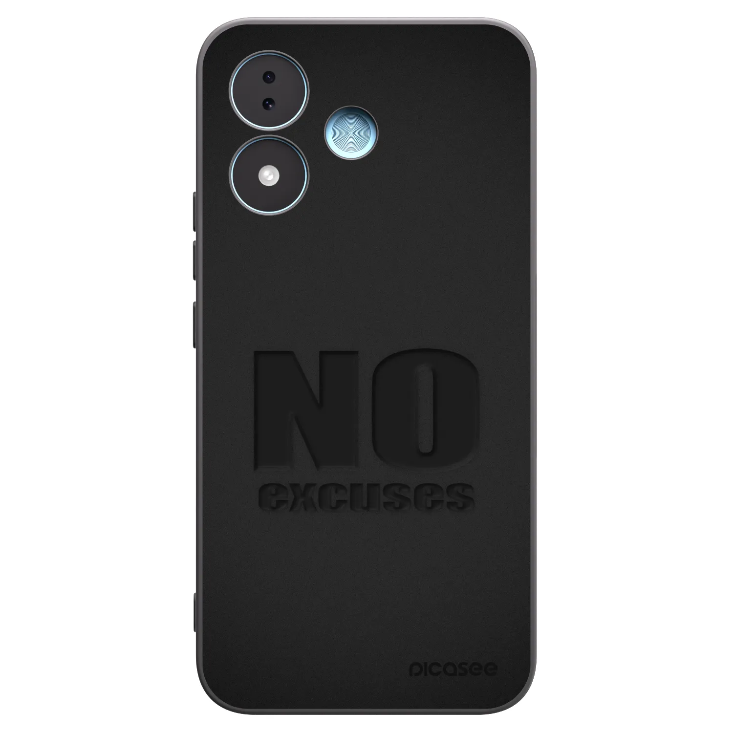 Picasee husă neagră din silicon pentru Xiaomi Redmi Note 17 5G - No Excuses