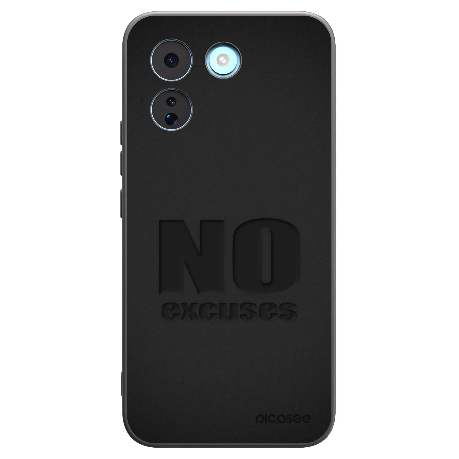 Picasee husă neagră din silicon pentru Xiaomi Redmi Note 17 Pro MAX 5G - No Excuses