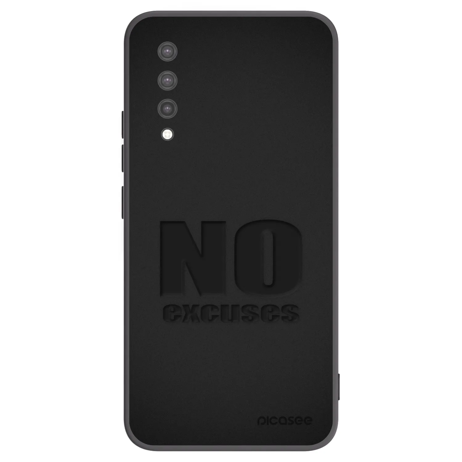 Picasee husă neagră din silicon pentru Xiaomi Mi 9 Lite - No Excuses