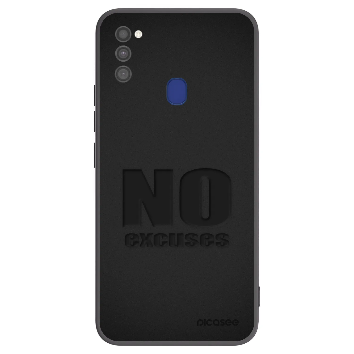 Picasee husă neagră din silicon pentru Samsung Galaxy M21 M215F - No Excuses