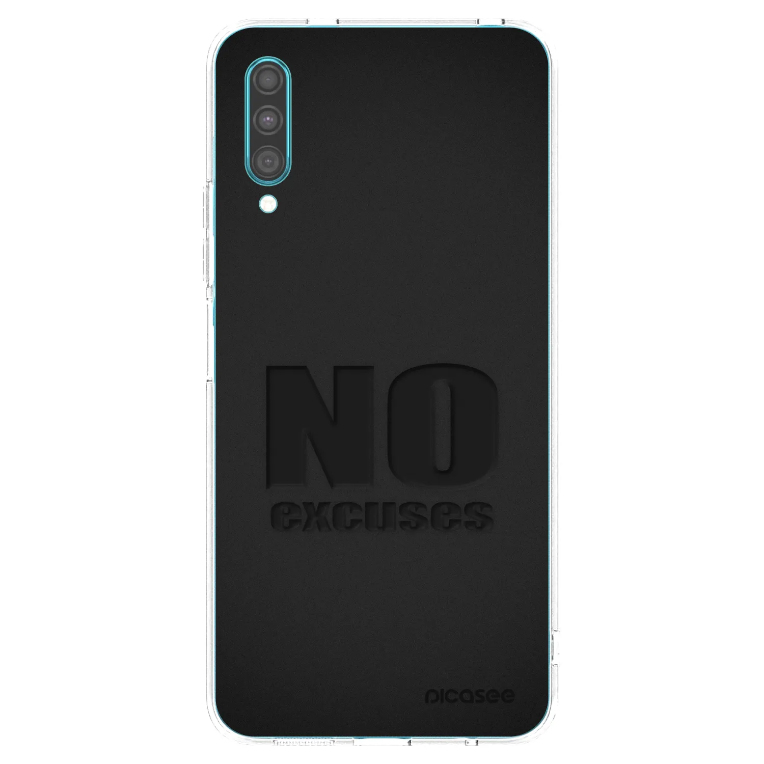 Picasee husă transparentă din silicon pentru Samsung Galaxy A30s A307F - No Excuses