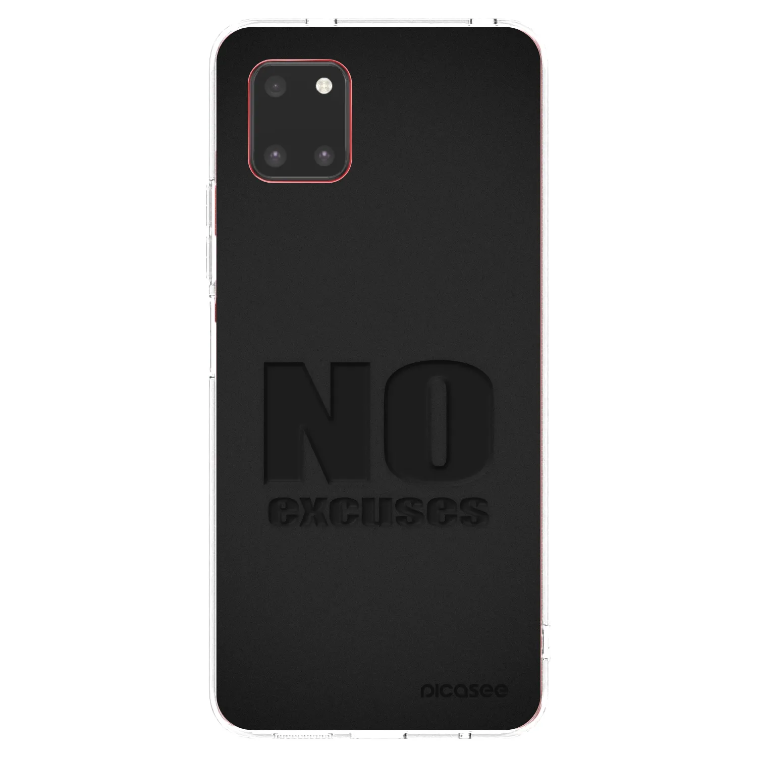 Picasee husă transparentă din silicon pentru Samsung Galaxy Note 10 Lite N770F - No Excuses