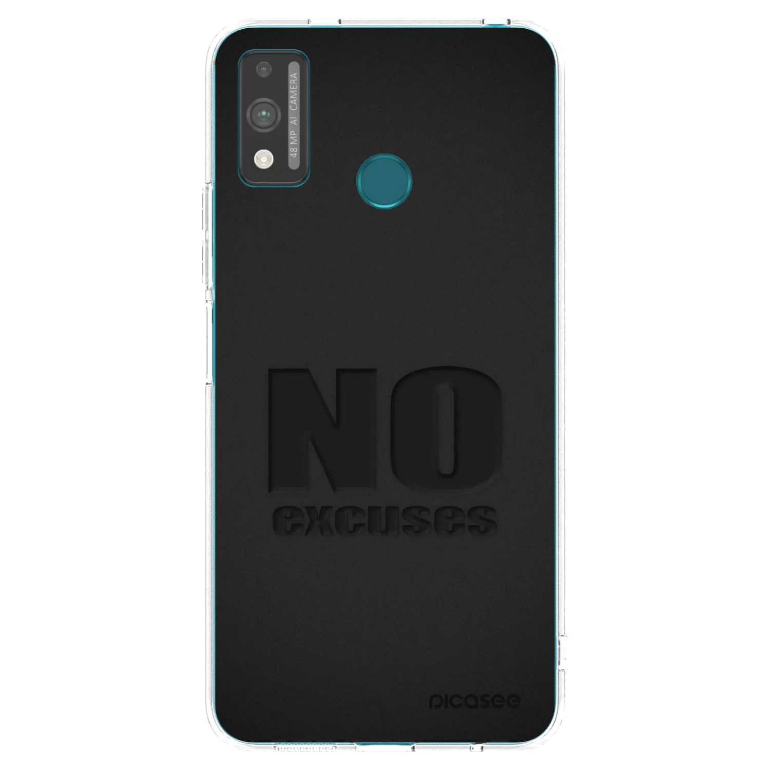 Picasee husă transparentă din silicon pentru Honor 9X Lite - No Excuses