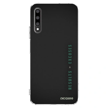 Picasee husă transparentă din silicon pentru Honor 9X Pro - Results x Excuses