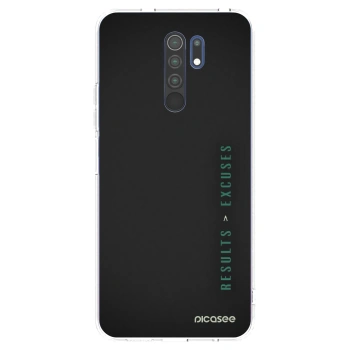 Picasee husă transparentă din silicon pentru Xiaomi Redmi 9 - Results x Excuses