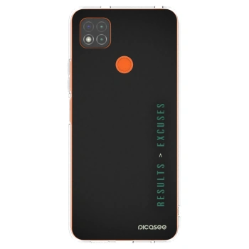 Picasee husă transparentă din silicon pentru Xiaomi Redmi 9C - Results x Excuses