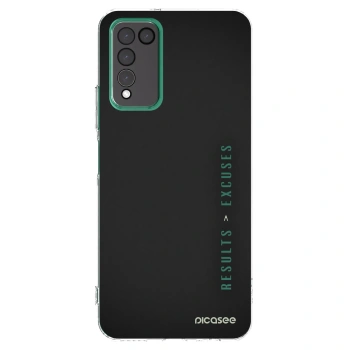 Picasee husă transparentă din silicon pentru Honor 10X Lite - Results x Excuses