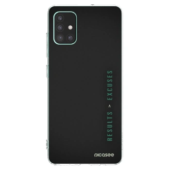 Picasee husă transparentă din silicon pentru Samsung Galaxy M51 M515F - Results x Excuses