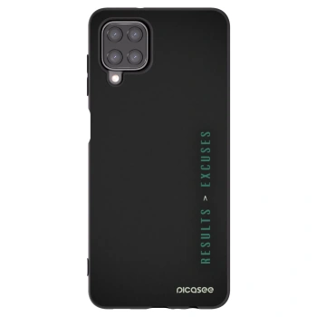 Picasee husă neagră din silicon pentru Samsung Galaxy A12 A125F - Results x Excuses