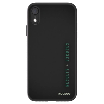Picasee ULTIMATE CASE pentru Apple iPhone XR - Results x Excuses