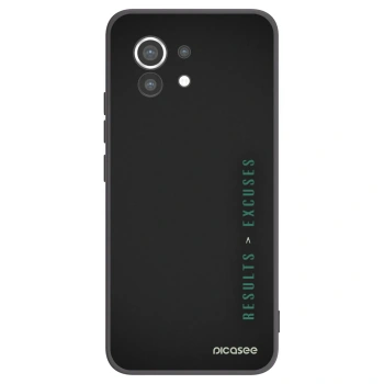 Picasee husă neagră din silicon pentru Xiaomi Mi 11 - Results x Excuses