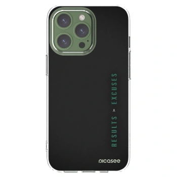 Picasee husă transparentă din silicon pentru Apple iPhone 13 Pro - Results x Excuses
