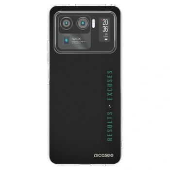Picasee husă transparentă din silicon pentru Xiaomi Mi 11 Ultra - Results x Excuses