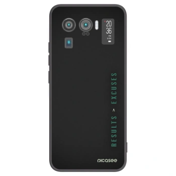 Picasee husă neagră din silicon pentru Xiaomi Mi 11 Ultra - Results x Excuses