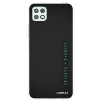 Picasee husă transparentă din silicon pentru Samsung Galaxy A22 A226B 5G - Results x Excuses