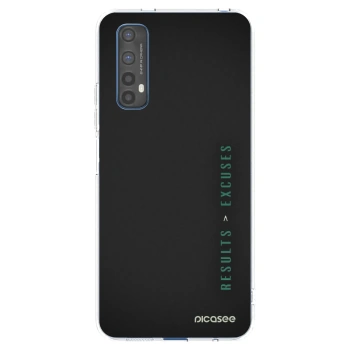 Picasee husă transparentă din silicon pentru Realme 7 - Results x Excuses