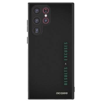Picasee ULTIMATE CASE pentru Samsung Galaxy S22 Ultra 5G - Results x Excuses