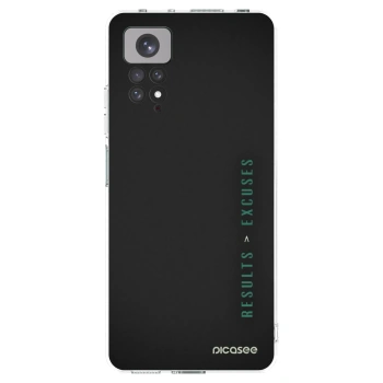 Picasee husă transparentă din silicon pentru Xiaomi Redmi Note 11 - Results x Excuses