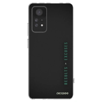 Picasee husă transparentă din silicon pentru Xiaomi Redmi Note 11 Pro - Results x Excuses