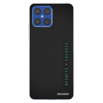 Picasee husă transparentă din silicon pentru Honor X8 4G - Results x Excuses