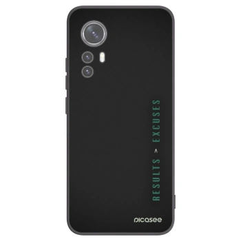 Picasee husă neagră din silicon pentru Xiaomi 12X - Results x Excuses