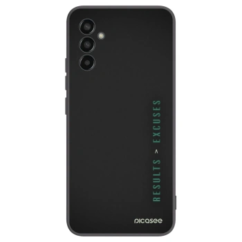 Picasee husă neagră din silicon pentru Samsung Galaxy M13 M135F - Results x Excuses
