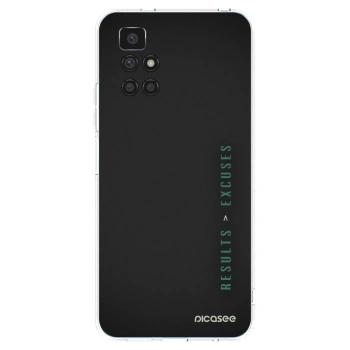 Picasee husă transparentă din silicon pentru Xiaomi Redmi 10 (2022) - Results x Excuses