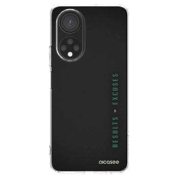 Picasee husă transparentă din silicon pentru Honor X7 - Results x Excuses