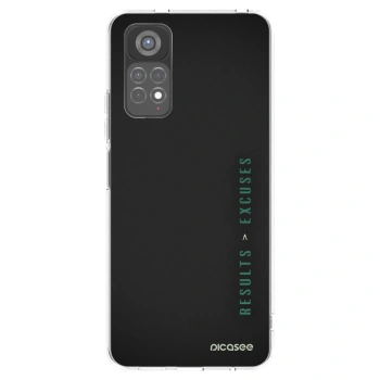 Picasee husă transparentă din silicon pentru Xiaomi Redmi Note 11S 5G - Results x Excuses
